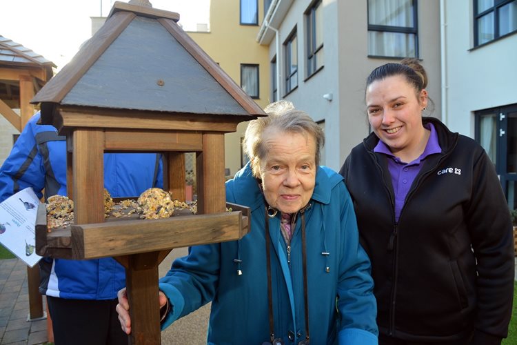 Bird is the word! Eye care home residents spread their wings to celebrate the best of British birds